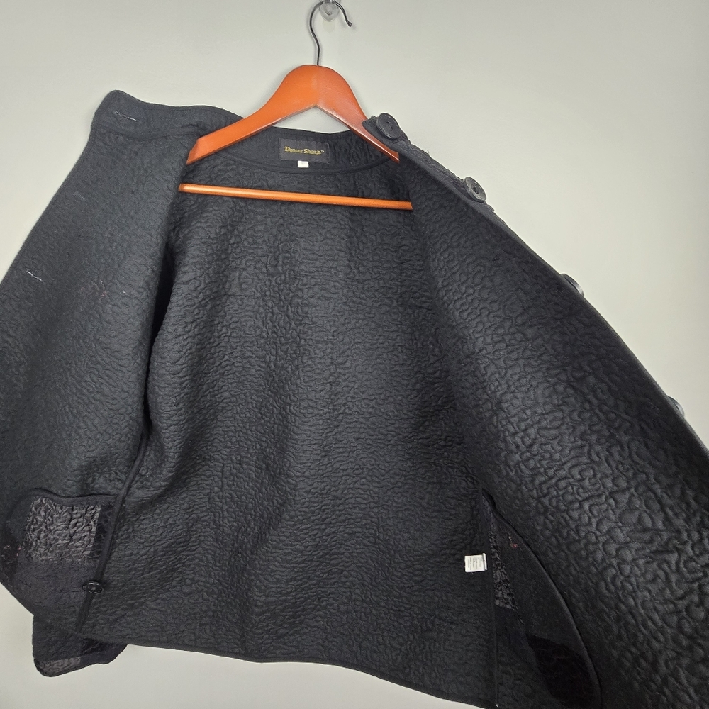 Donna Sharp Vintage Quilt Patchwork Button Up Jac… - image 2